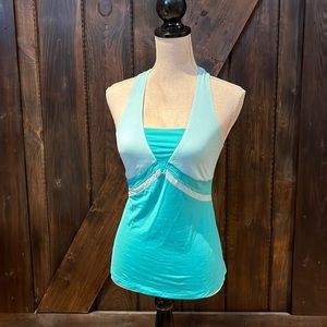Lululemon lightweight running tank top with mesh detail